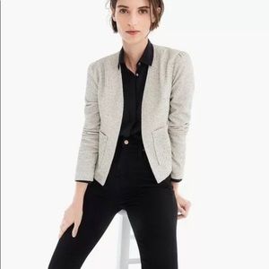 J. Crew Boucle Open Jacket